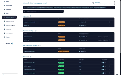 Gdap Management Dark